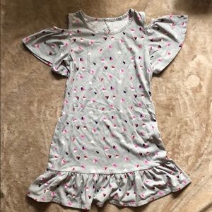 City Streets cold shoulder dress